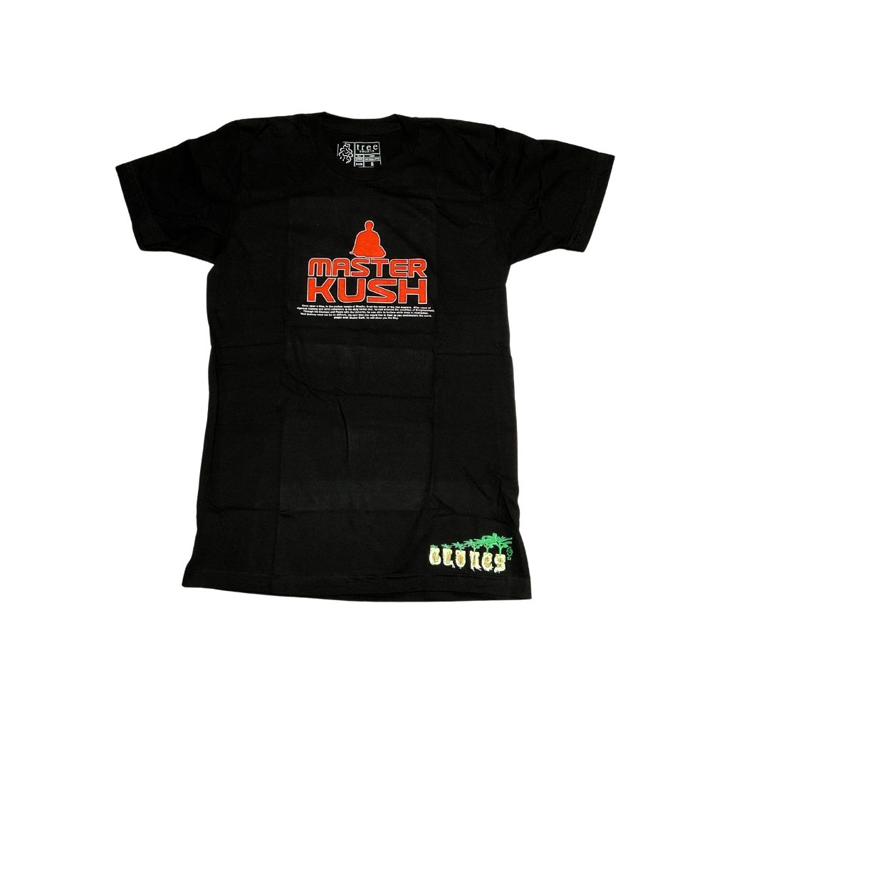 Photograph of product: Tree Shurts Master Kush T-Shirt - Black (S)