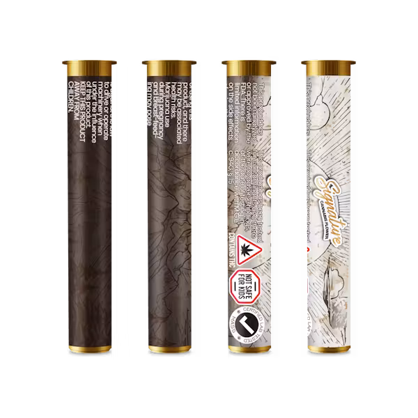 Photograph of product: Signature | Kosher Kush | Preroll | 1g