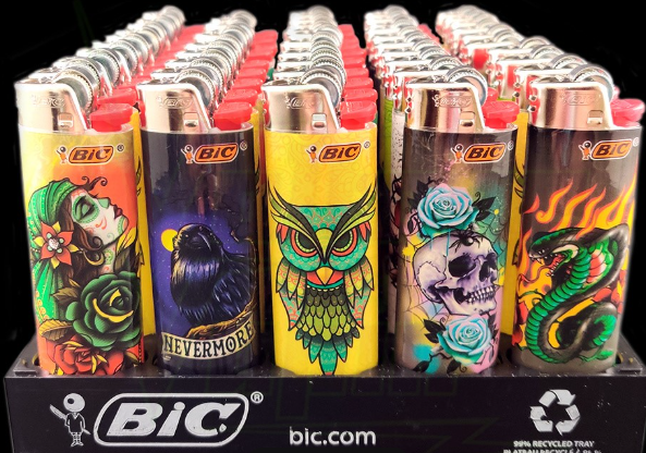 Photograph of product: BIC - Tattoo - Lighter