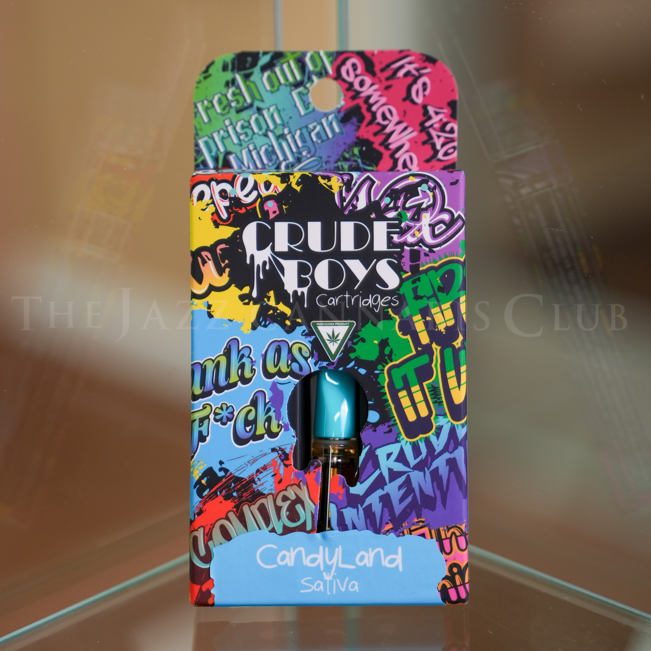 Photograph of product: Crude Boys - Candyland- Vape Cart