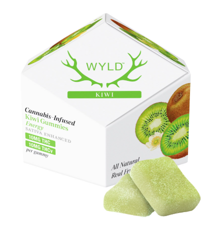 Photograph of product: Gummies | 1:1 Kiwi TH-oui:TH-ouiV | 10x 10mg:10mg
