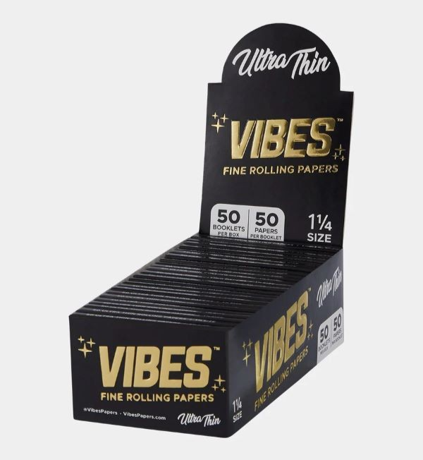 Photograph of product: Ultra Thin Fine Rolling Papers (1 1/4-50sheets)