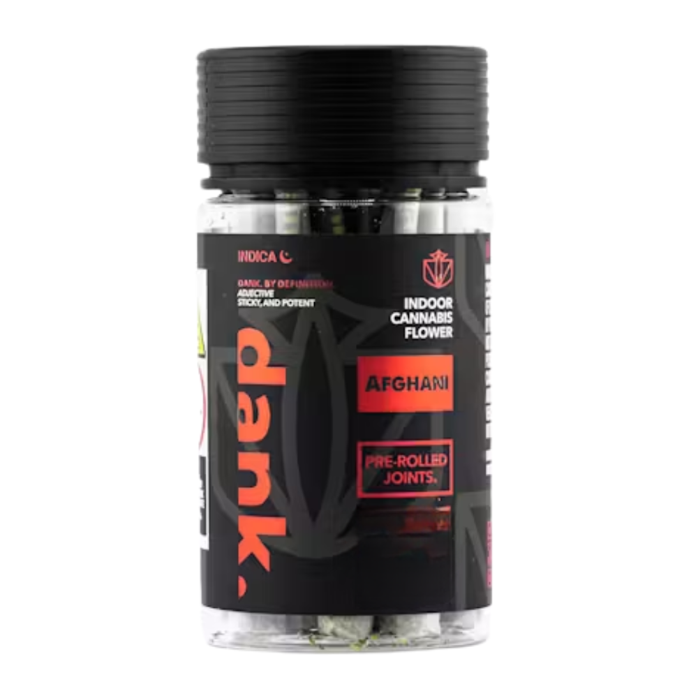 Photograph of product: Dank | Afghani | Pre-Roll Multipack | 7pk