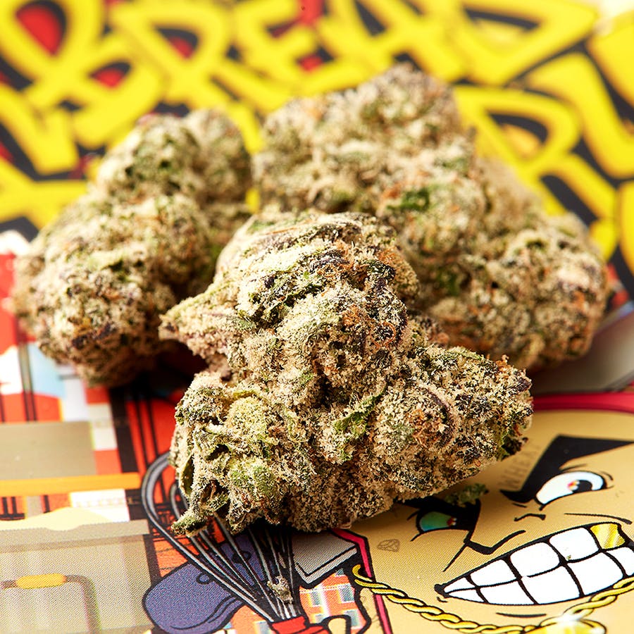 Photograph of product: THE BREAD FACTORY - CHERRY LEMON SMACKS 3.5G