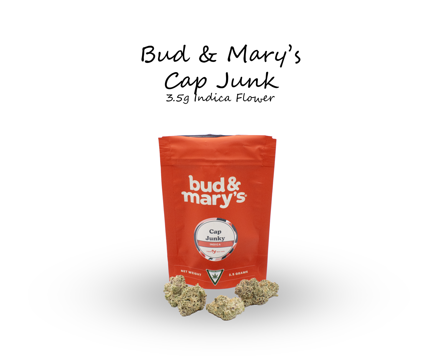 Photograph of product: Bud & Mary's | Buds | Cap Junky | 3.5g