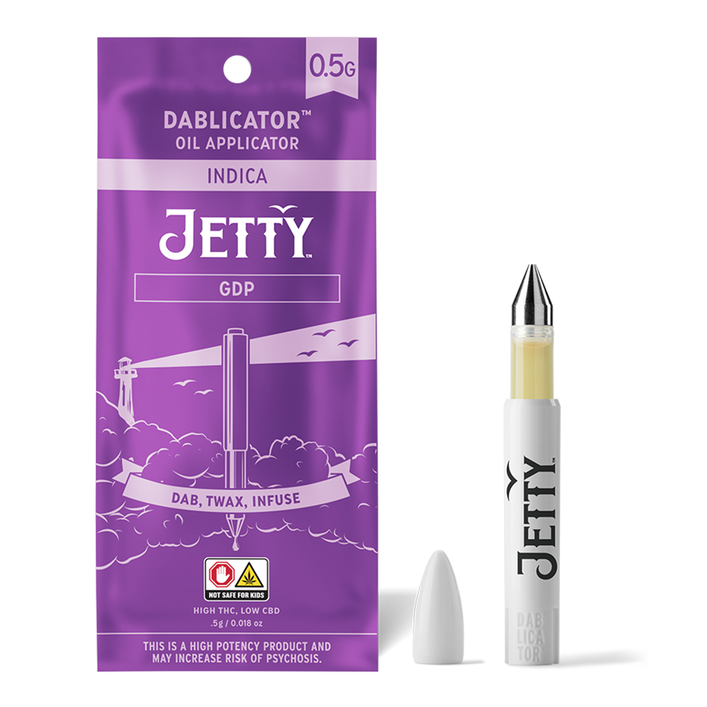 Photograph of product: Jetty Extracts Distillate Dablicator 0.5g- GDP