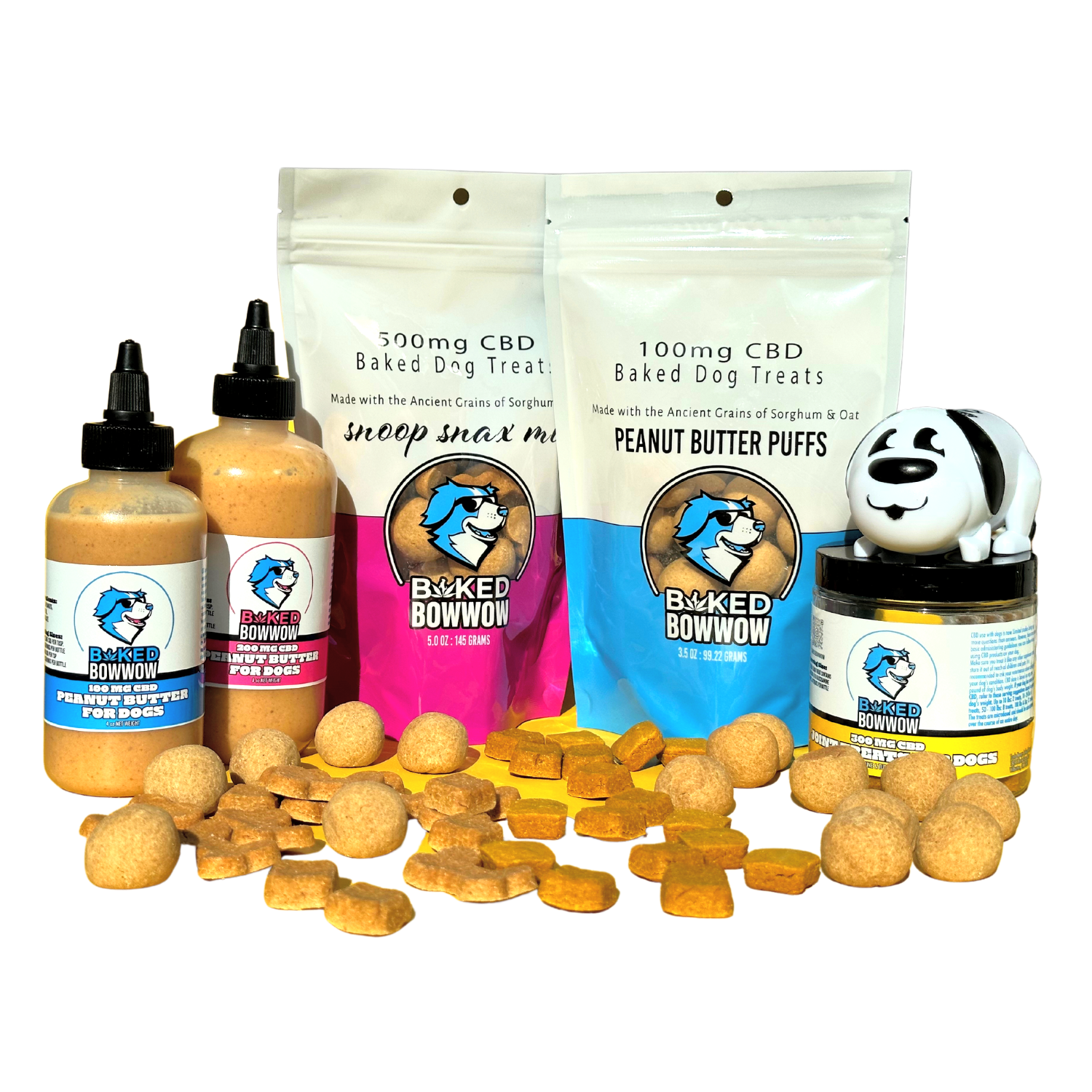 Photograph of Product: Baked Bowwow | CBD Dog Treats | 500mg