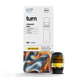 Photograph of product: Turn | Cheetah Piss Live Resin | 1G Pod