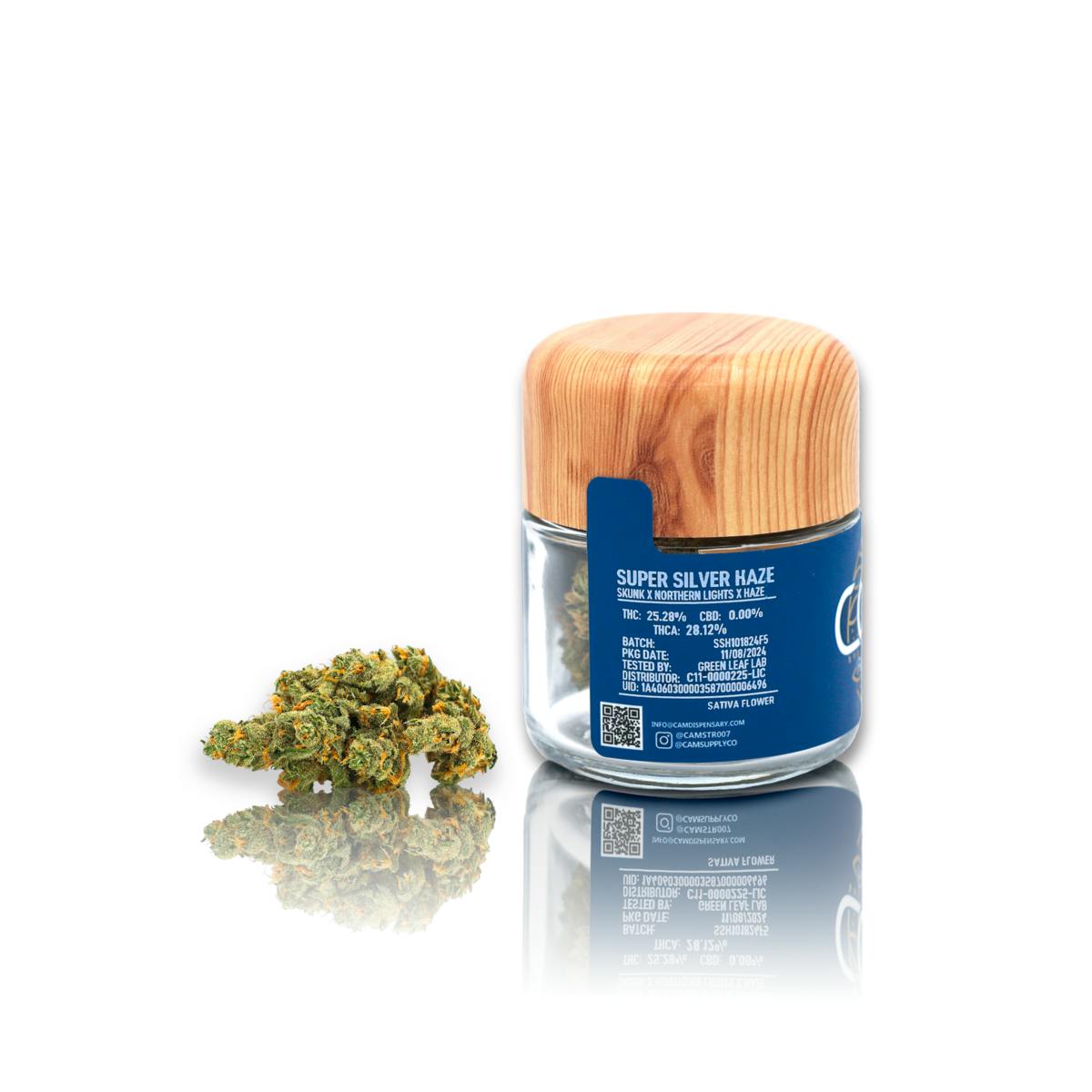 Photograph of product: CAM | Flower S | Super Silver Haze - 3.5g