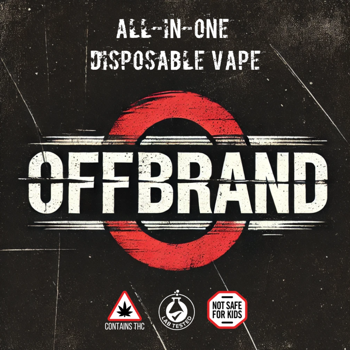 Photograph of product: OFFBRAND | Tiger's Blood Disposable | 1.0g