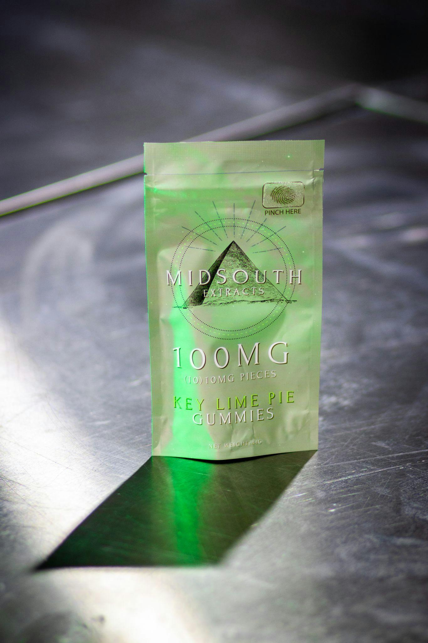 Photograph of product: MSE | 1000mg | Key Lime Pie | Gummies