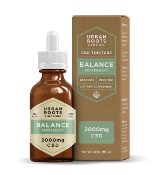 Photograph of Product: Urban Roots - CBD Tincture - Balance (2000mg)