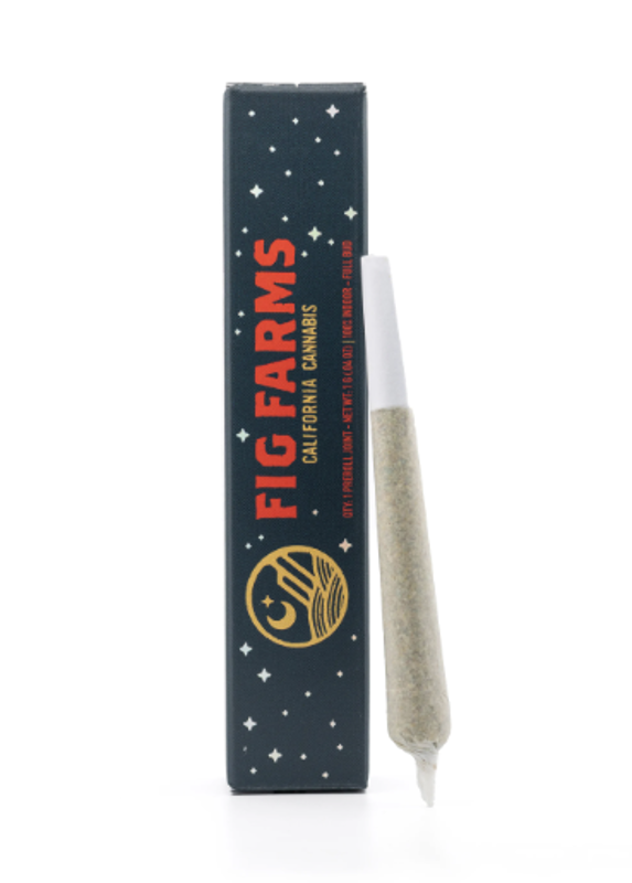 Photograph of product: Fig OG (H) PREROLL 1g - Fig Farm
