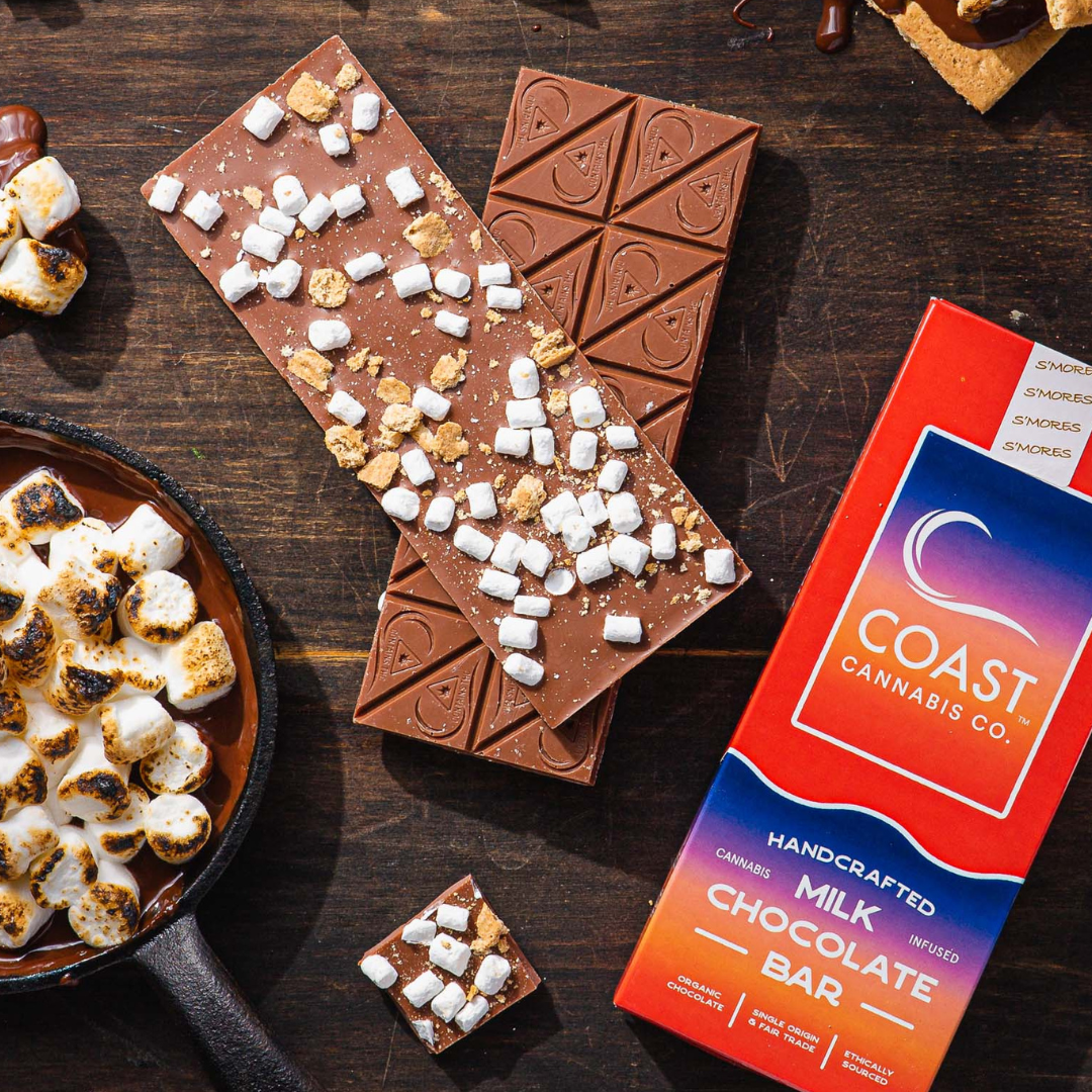 Photograph of product: Chocolate Bar - S'mores - 100mg