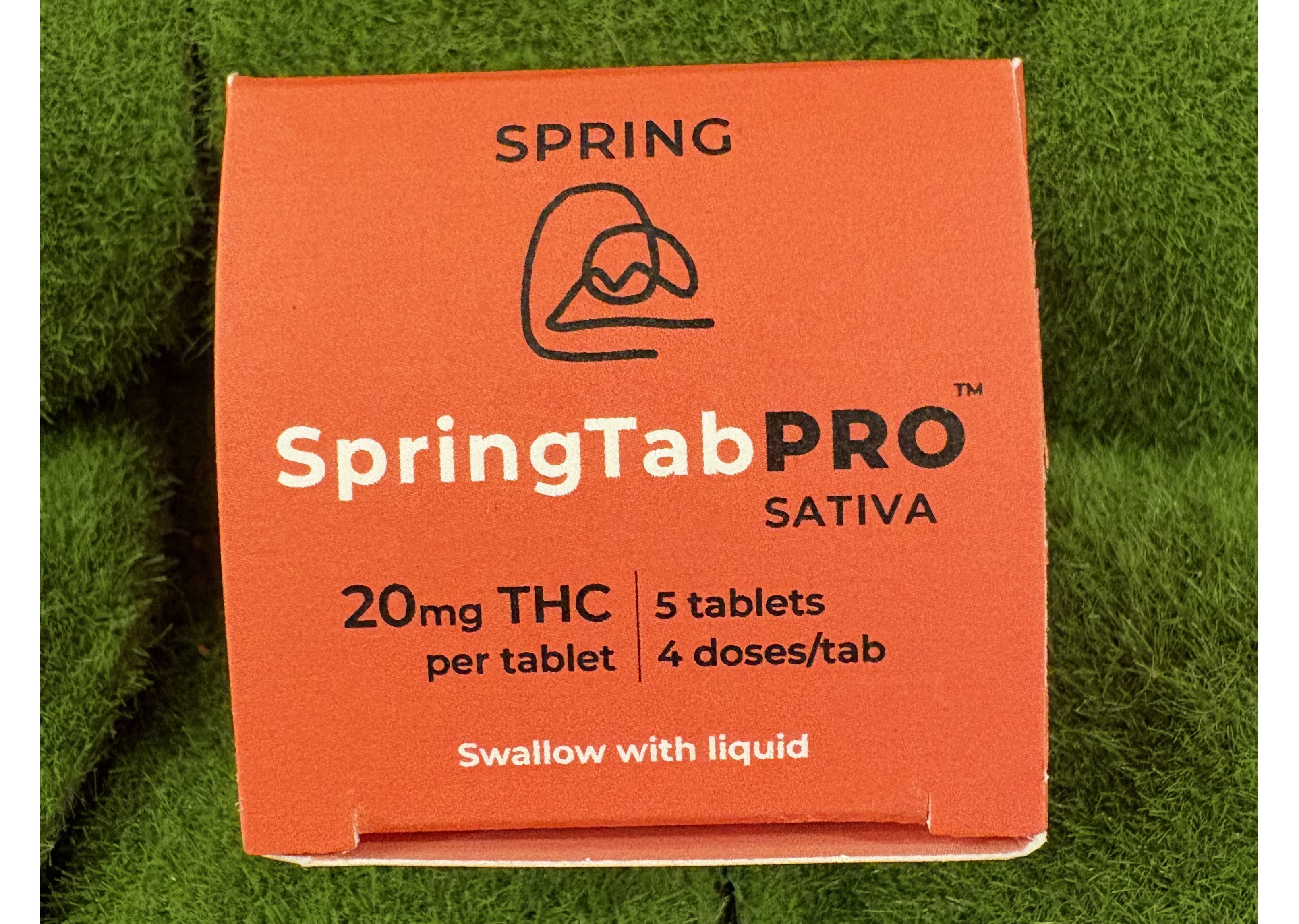 Photograph of product: 100mg Edible Pack | SpringTabPRO Swallowable Tablets - Oui'd | SPRING