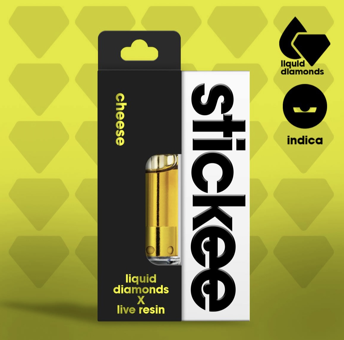 Photograph of product: Stickee: Cheese 1G Cartridge