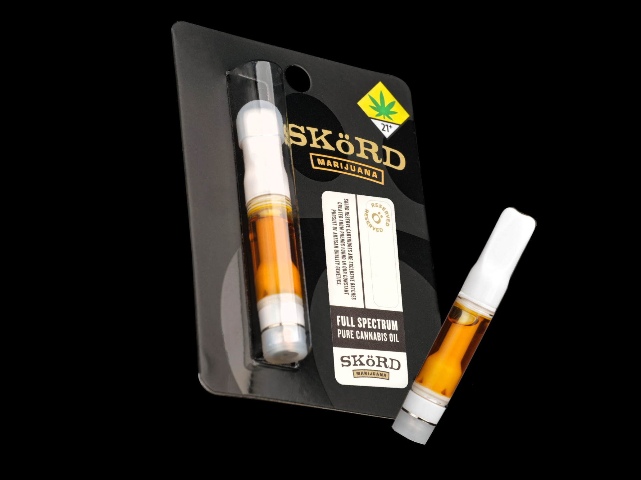 Photograph of product: Skord | Chocolate River | Reserve | Full Spectrum Cartridge | DOH | 1g