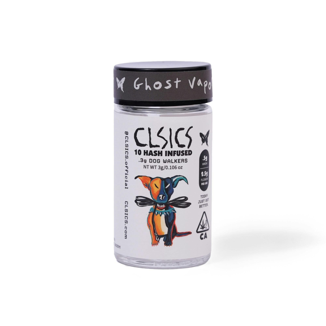 Photograph of product: CLSICS - Ghost Vapor (Oui'd) au chocolat Infused 10pk Preroll
