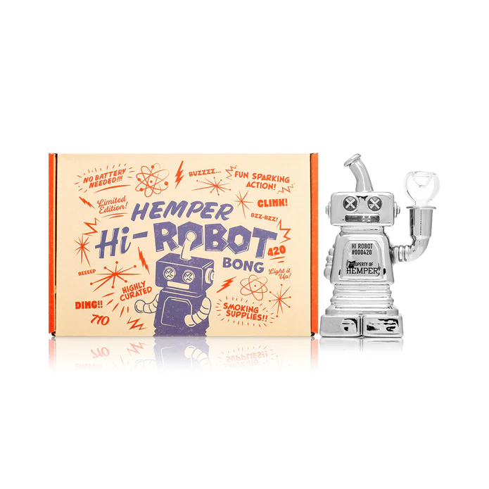 Photograph of product: Hemper - Hi-Robot Bong 5.9"