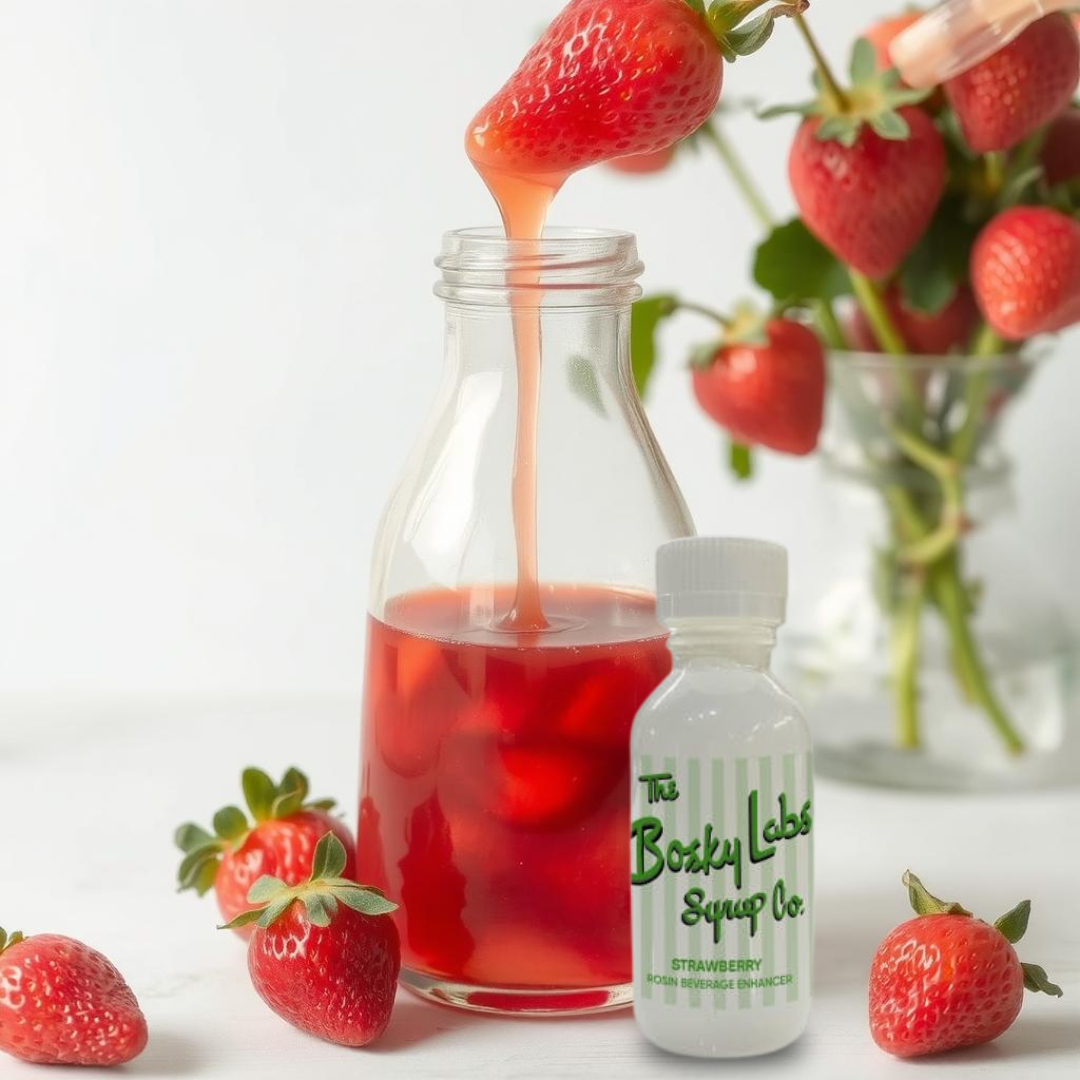 Photograph of product: Bosky Labs- Strawberry Syrup