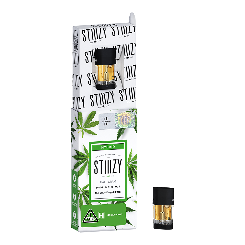 Photograph of product: Strawnana Vape Pod 500mg