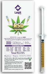 Photograph of product: RSO | Legit labs