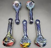Photograph of Product: Color Swirl Hand Pipe