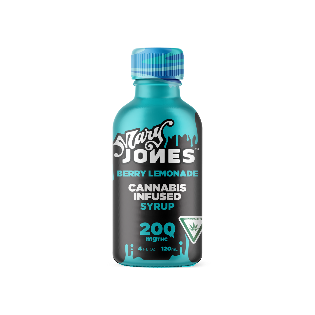 Photograph of product: Mary Jones | Berry Lemonade Infused Syrup | 200mg