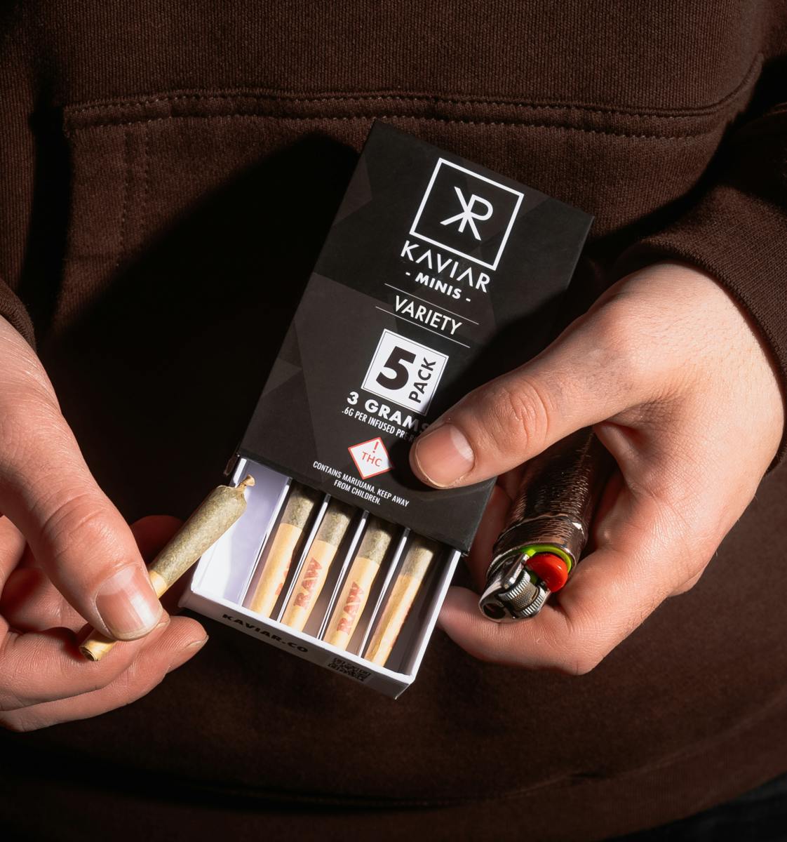 Photograph of product: Cherry Fizz Infused Pre-Roll Pack 5x