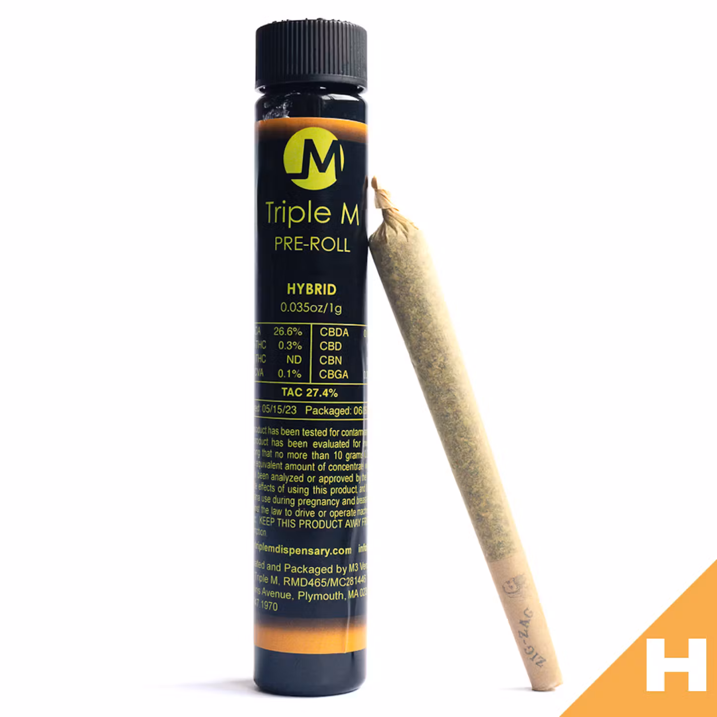 Photograph of Product: Purple Milk - Hybrid - Preroll [1g]