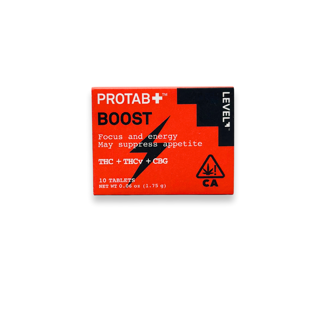 Photograph of product: Level - Protab - Boost - Tablets - 10pk - 100mg