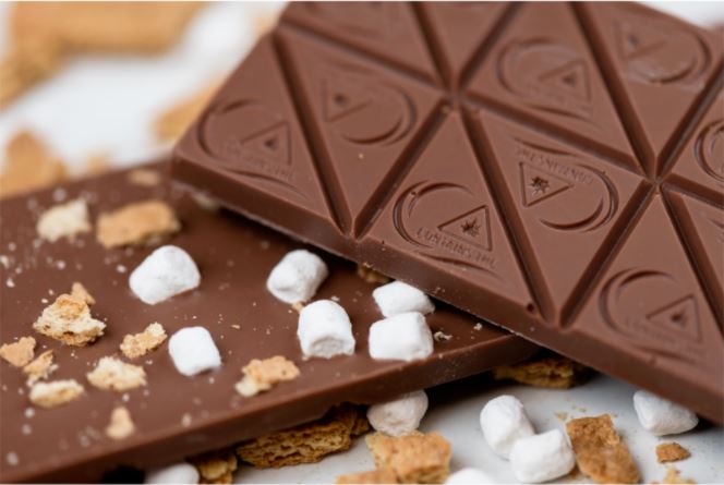Photograph of product: Coast S'Mores Chocolate Bar (H) 5mg 20pc