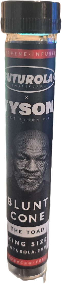 Photograph of product: Mana | au chocolat Burger | Mike Tyson Futurola | House Blunt |