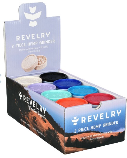 Photograph of product: Revelry: 2 Piece Hemp Grinder