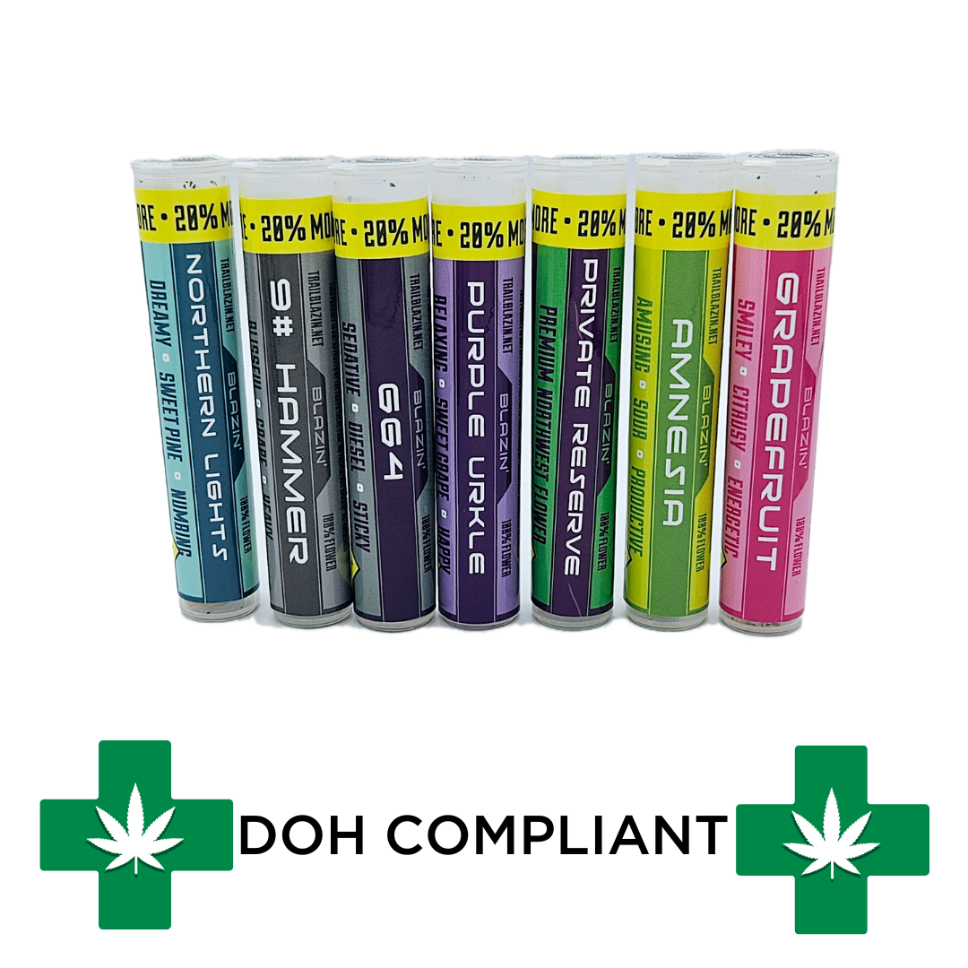 Photograph of product: DOH | Amnesia Pre-Roll 2pk | 1.2g