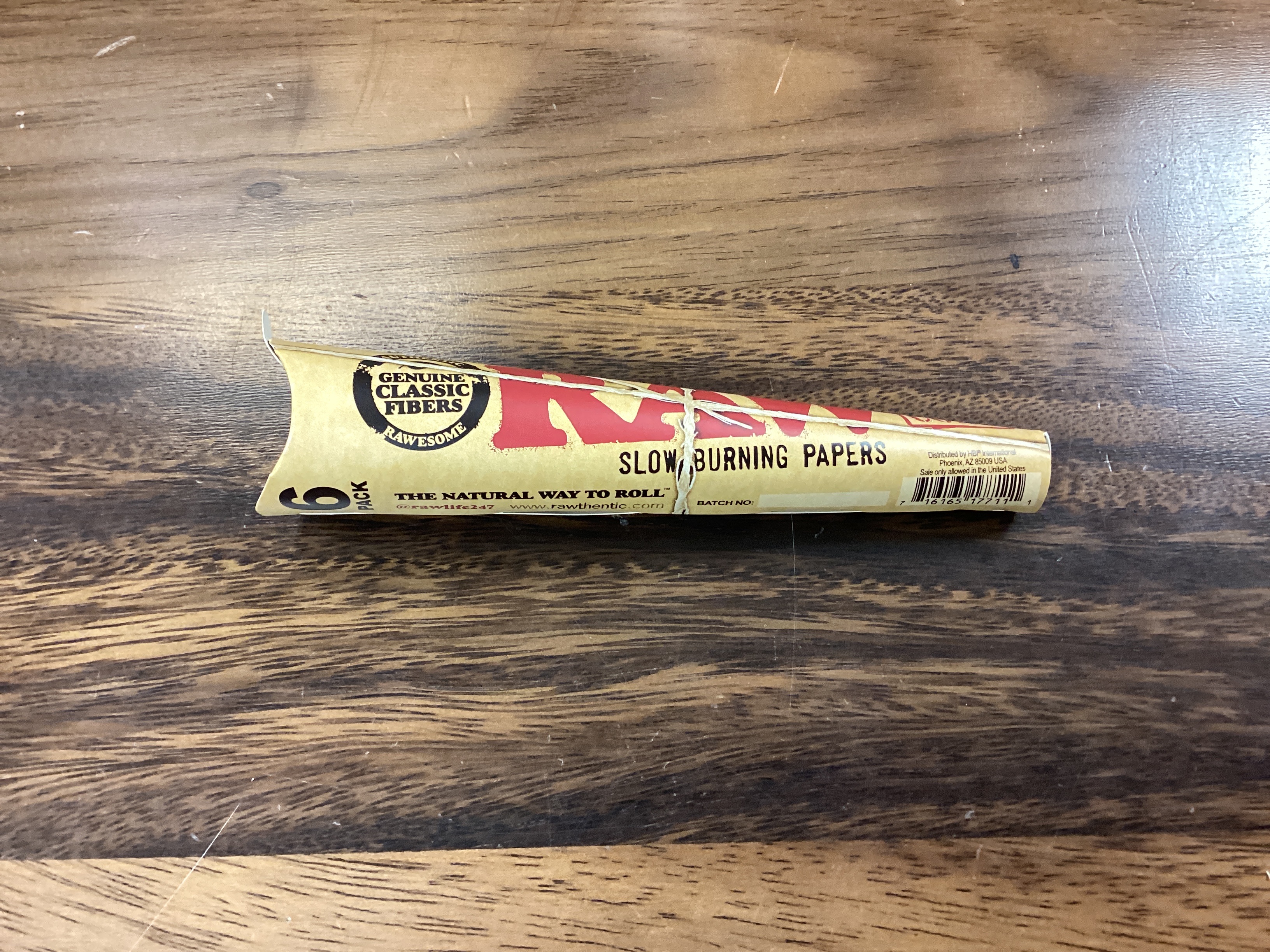 Photograph of product: 6 Pack RAW Cones
