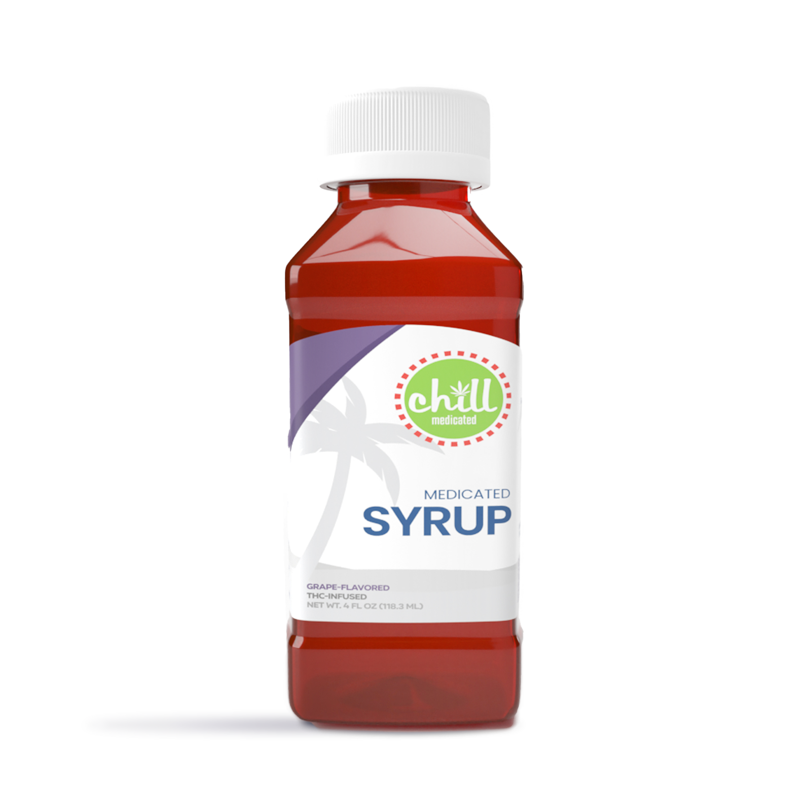 Photograph of product: Grape Flavored Syrup | 200mg
