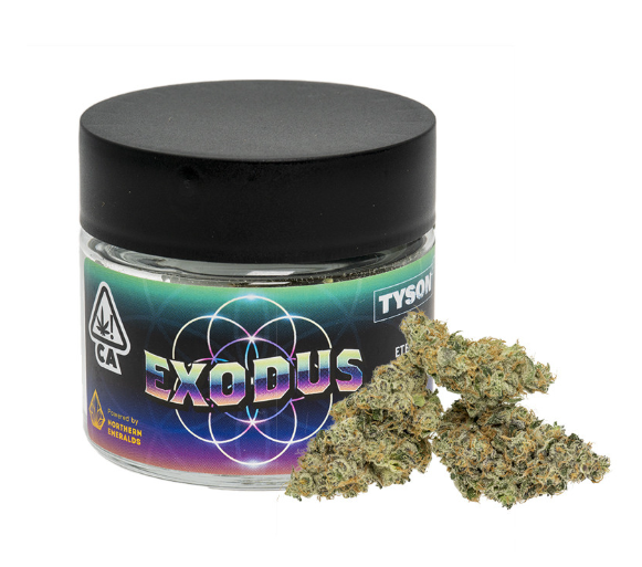 Photograph of product: TYSON 2.0 | FLOWER | EXODUS JAR - 3.5g