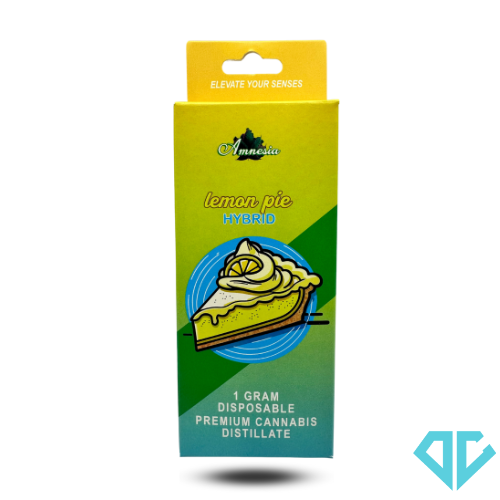 Photograph of product: Amnesia Lemon Pie Disposable 1g