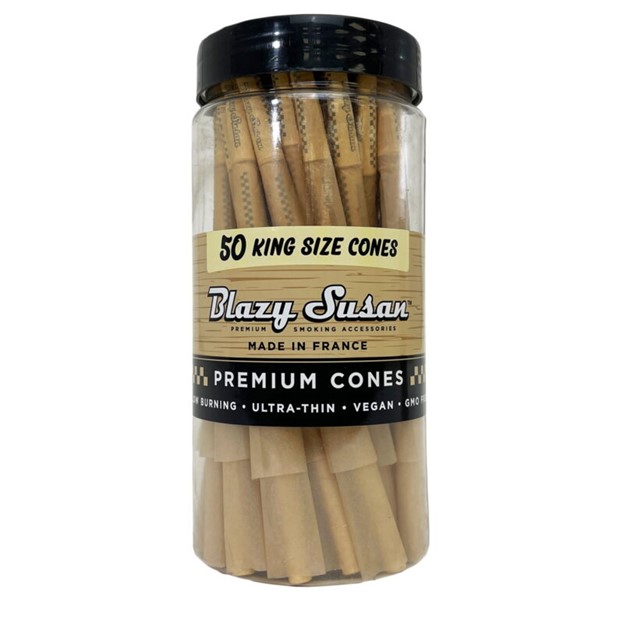 Photograph of product: Unbleached King Size Paper Cones | 50ct