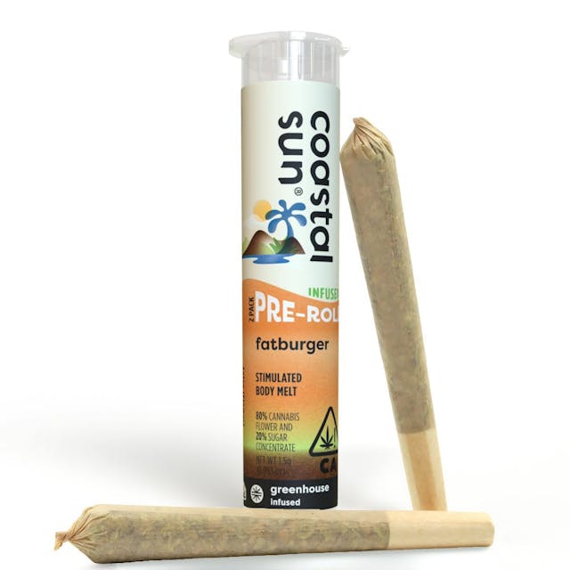 Photograph of product: Fatburger | Infused 0.75g Pre-Roll 2pk 1.5g