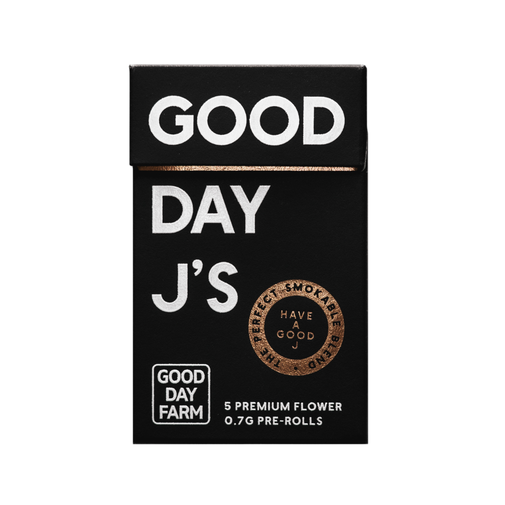 Photograph of product: GDF: Pre-Roll Pack | Spritzer | Good Day Baby J's ea | 5pk