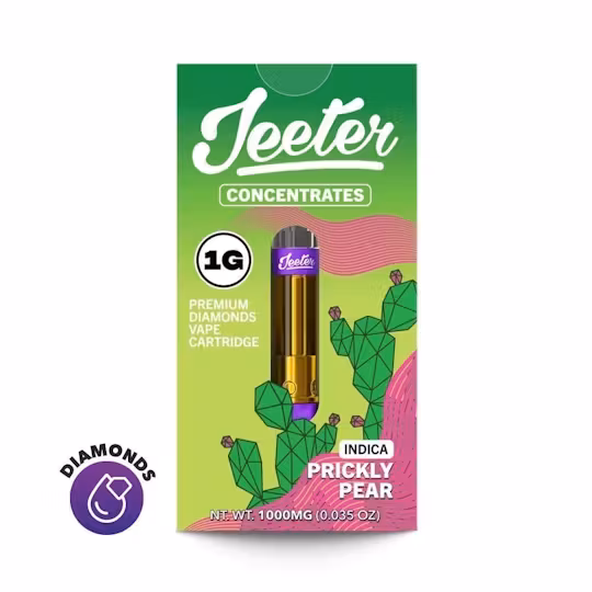 Photograph of product: Jeeter Cart 1g Prickly Pear
