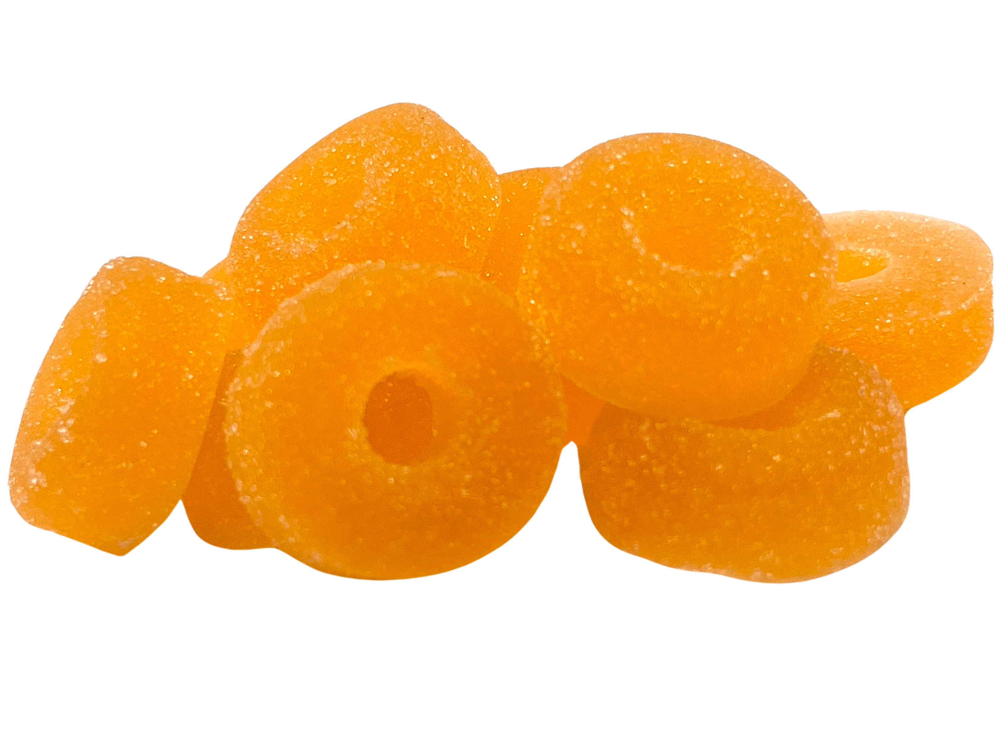 Photograph of product: Fruit Chews: 5mg CBD Orange Pineapple (10 Pack)