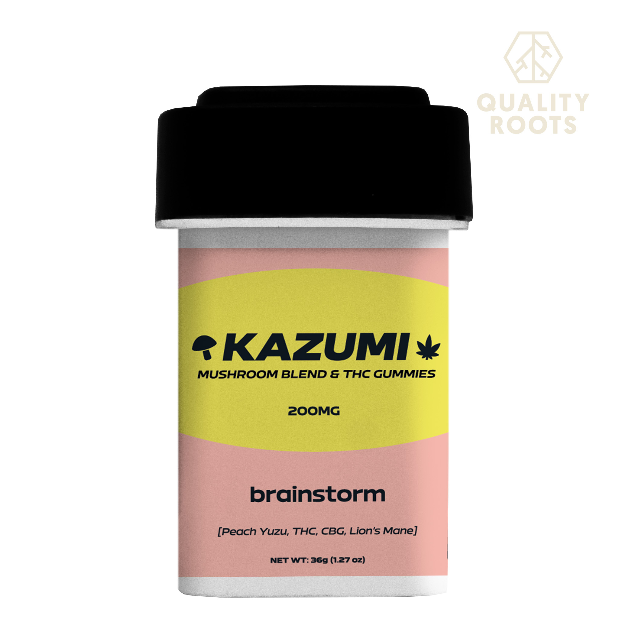 Photograph of Product: Kazumi - Brainstorm Functional Mushroom Gummies 200mg