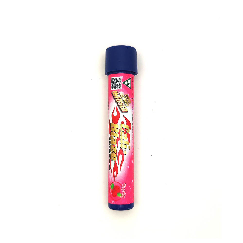 Photograph of product: Cali Blaze | Raspberry Diamonds Infused Pre Roll
