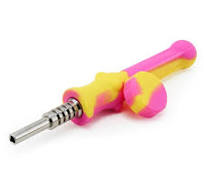Photograph of product: Silicone Dab Straw