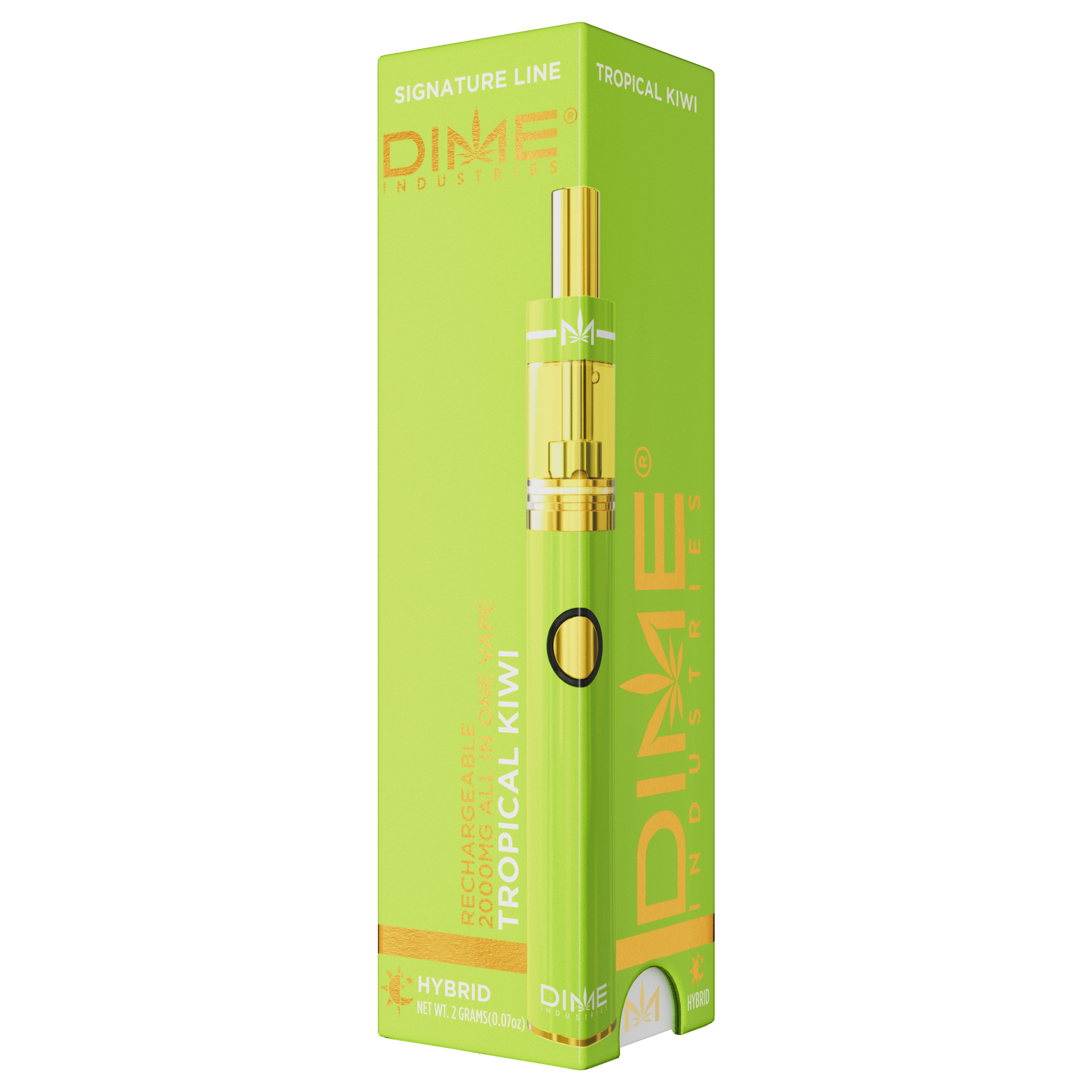 Photograph of product: Dime Signature All-In-One Disposables - Tropical Kiwi