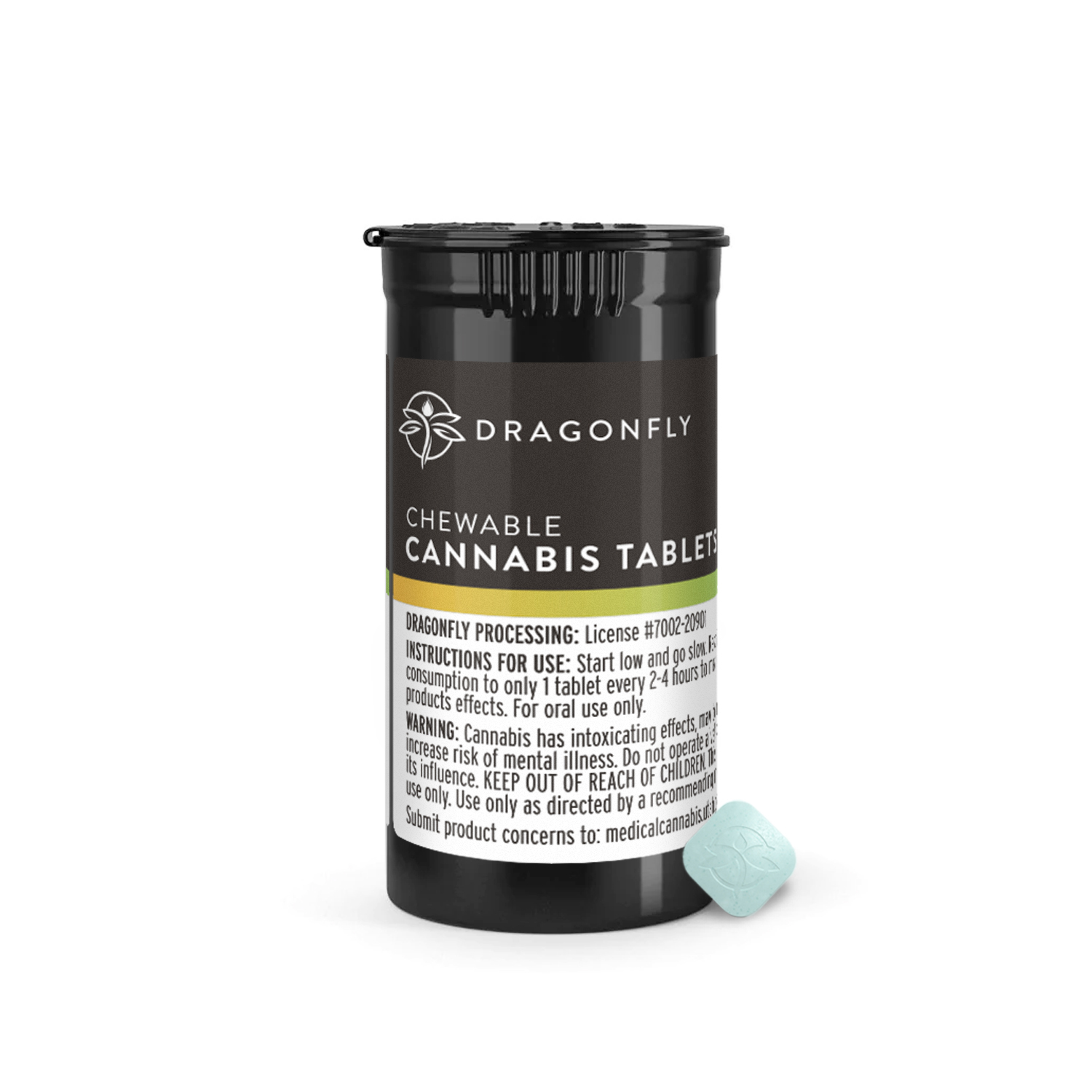 Photograph of Product: Mint | Tablet | 1:1:1 THC:CBD:CBG | 5mg | 40pk