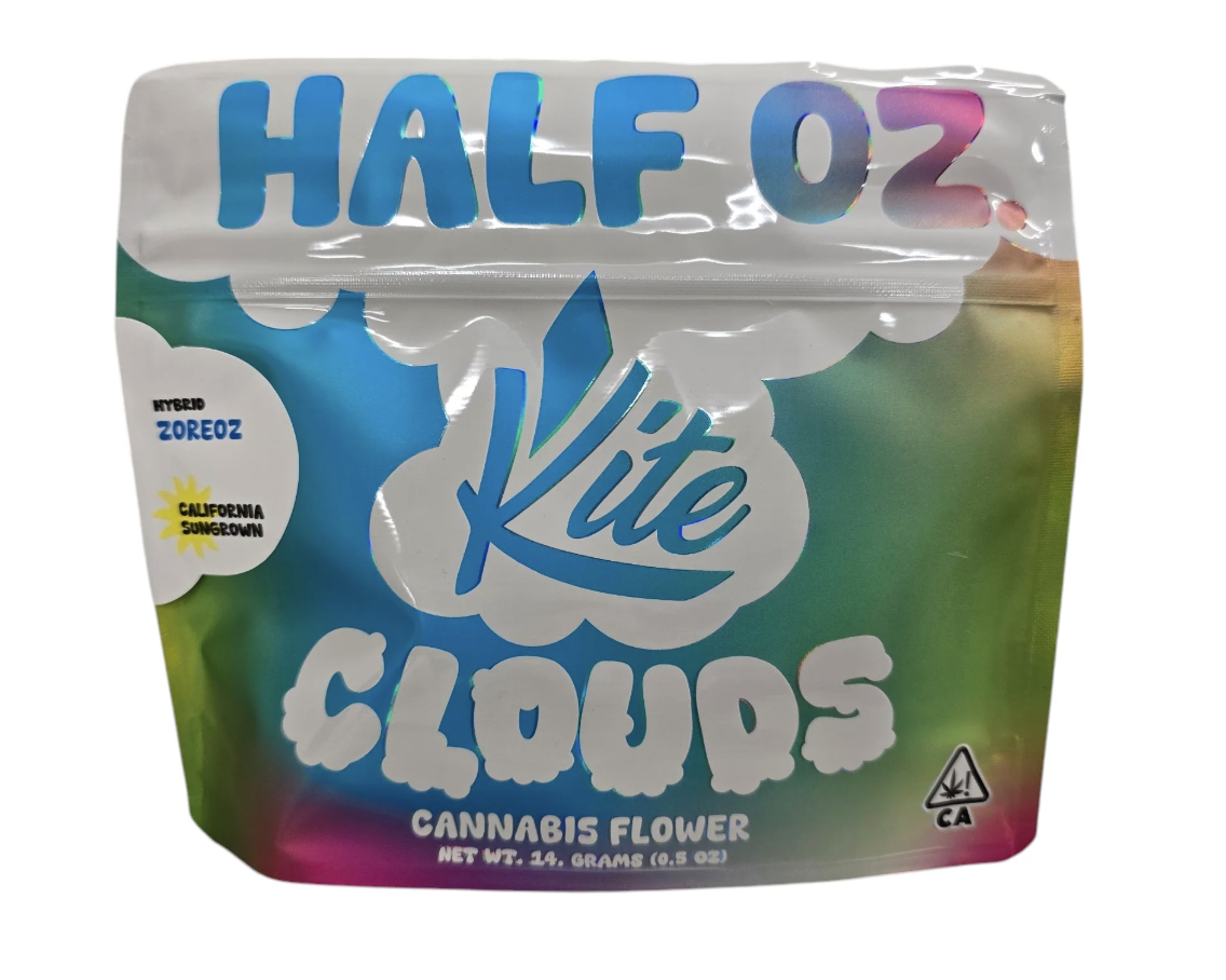 Photograph of product: Kite | Zorez | Sungrown Flower | 1/2oz - 14g